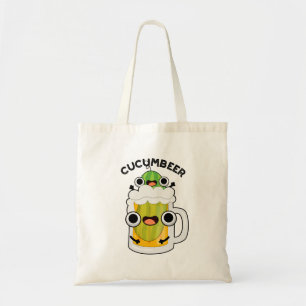 Cucum-beer Funny Beer Pun  Tote Bag