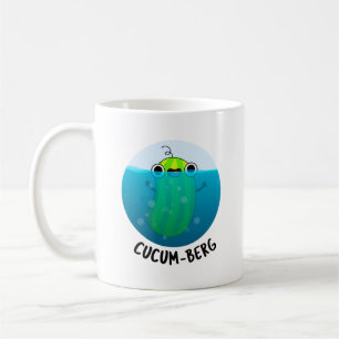 Cucum-berg Funny Cucumber Pun  Coffee Mug