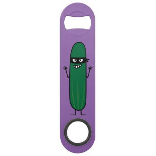 Cucumber Bandito Ninja Masked Sneaky Bandit Speed Bottle Opener