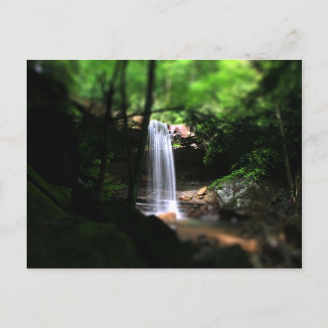 Cucumber Falls Summer Postcard (Front)