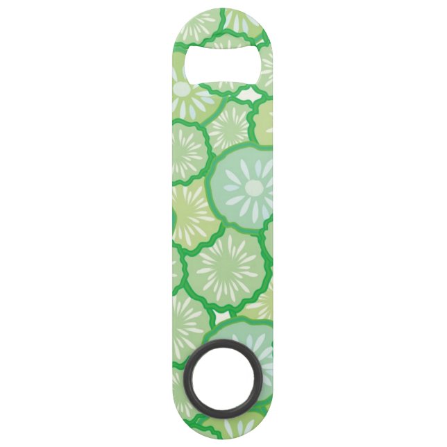 Cucumber funny pattern speed bottle opener (Front)