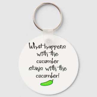 Cucumber Keychain