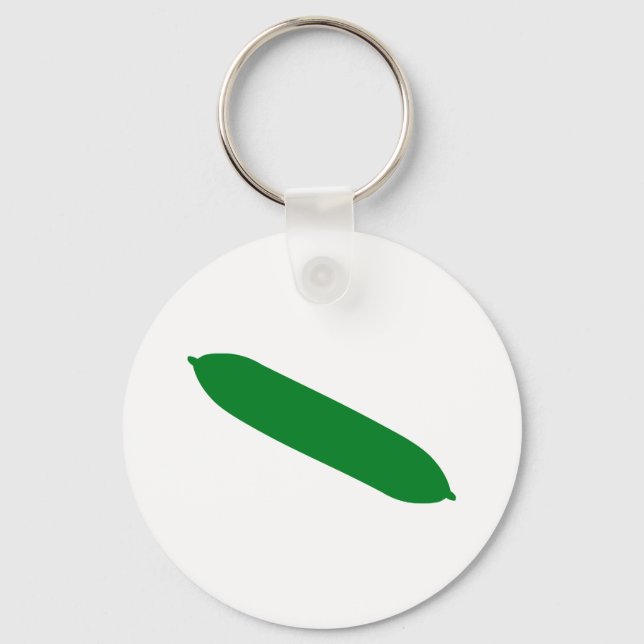 Cucumber Keychain (Front)