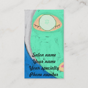 Cucumber Mask Business Card