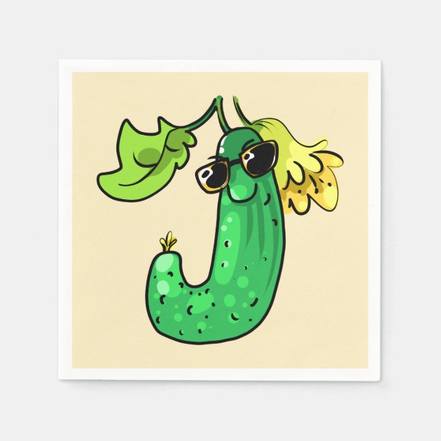cucumber napkin (Front)