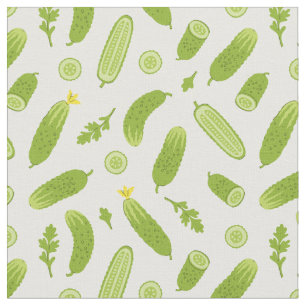 cucumber pickle vegetable vegan vegetarian fabric