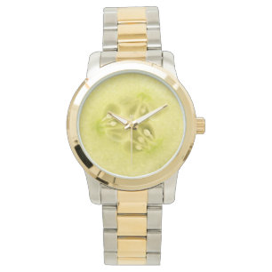 Cucumber slice watch