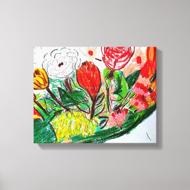 Cucumber Stretched Canvas Print (Front)