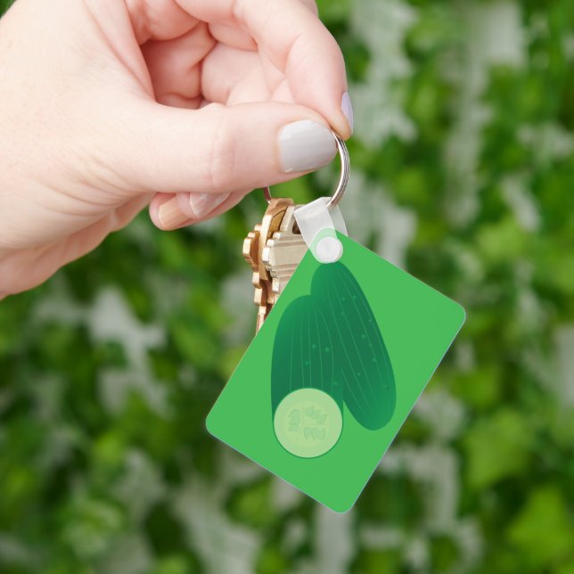 Cucumbers Keychain (Hand)