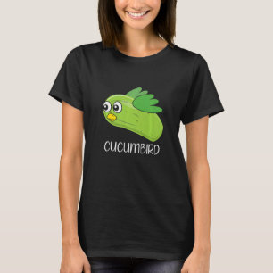 Cucumbird Vegetarian Vegetable Veggies Vegan Cucum T-Shirt