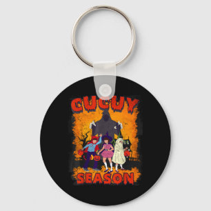 Cucuy Season Scary El Cucuy Spanish Halloween Keychain