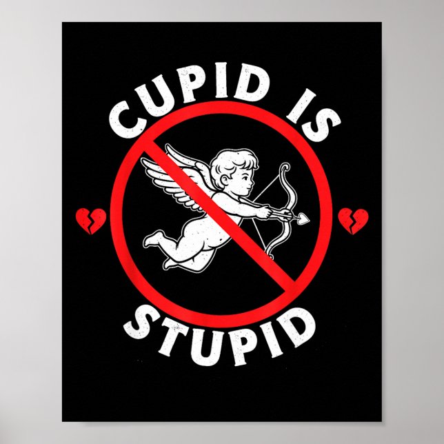 Cud Is Stud Hate Valentines Anti Valentine Stud Cu Poster (Front)