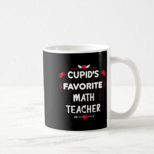 Cud S Favorite Math Teacher Valentine S Day Man  Coffee Mug