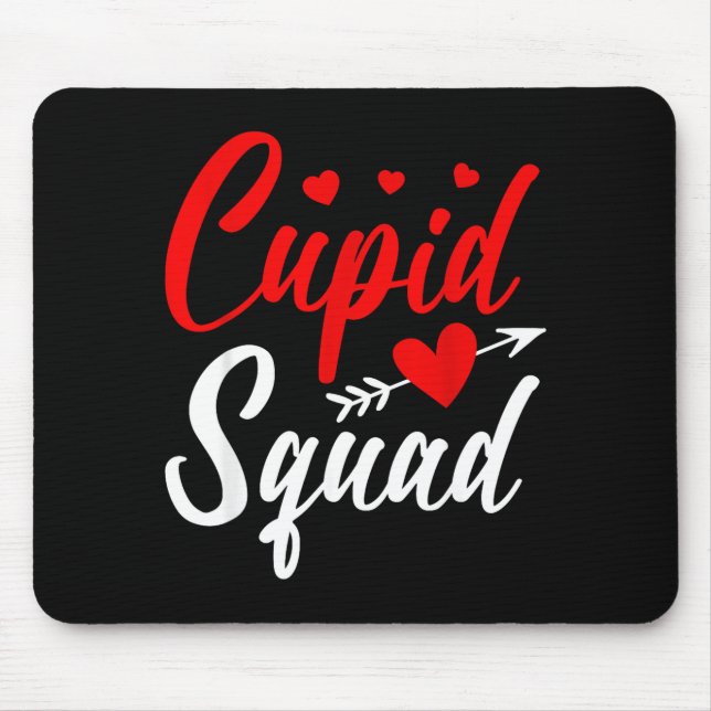 Cud Squad Cute Valentine's Couples New Husband Wif Mouse Pad (Front)