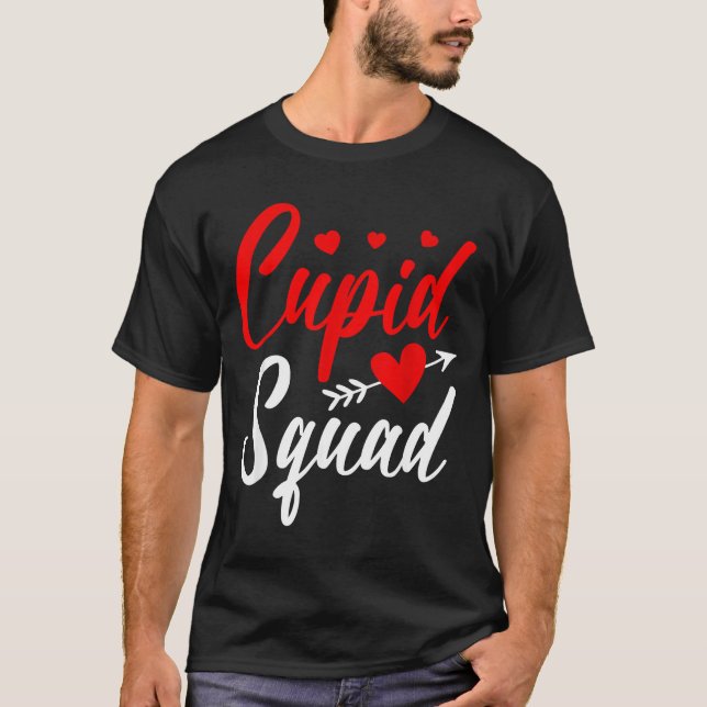 Cud Squad Cute Valentine's Couples New Husband Wif T-Shirt (Front)