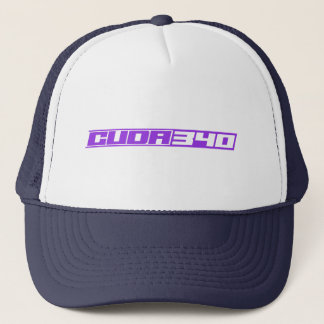 Cuda 340 Design in Purple Trucker Hat
