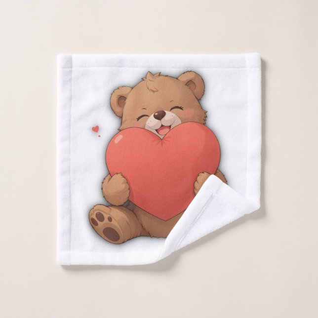 Cuddle bear wash cloth (Wash Cloth)