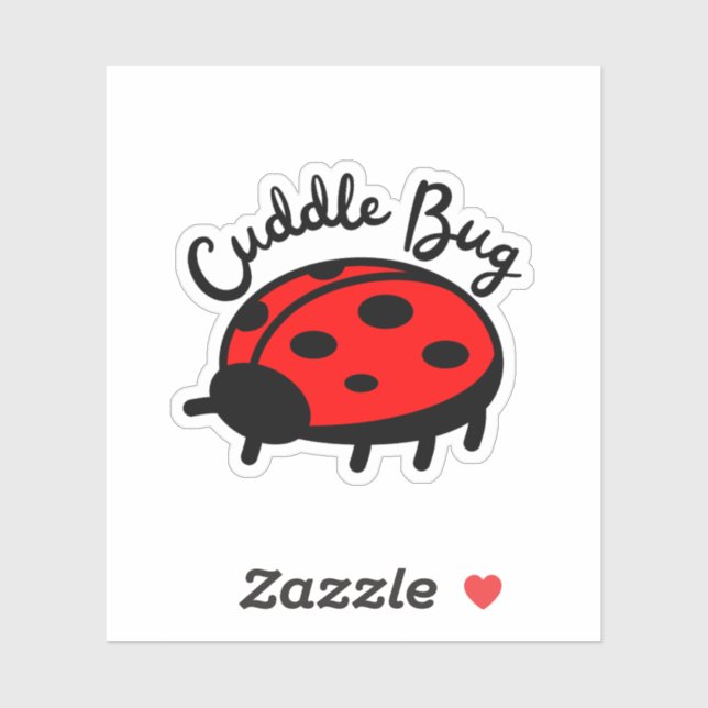 Cuddle Bug Ladybug | Cute & Cozy Design (Sheet)