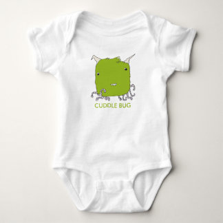 Cuddle Bug - Lime Baby Bodysuit