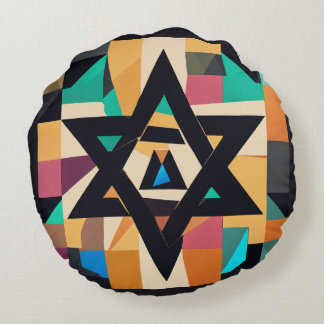 Cuddle Cloud Round Pillow