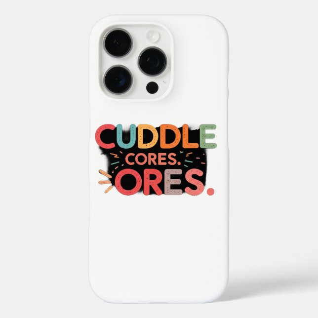 Cuddle cores  Case-Mate iPhone case (Back)