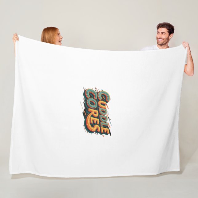 Cuddle cores  fleece blanket (In Situ)
