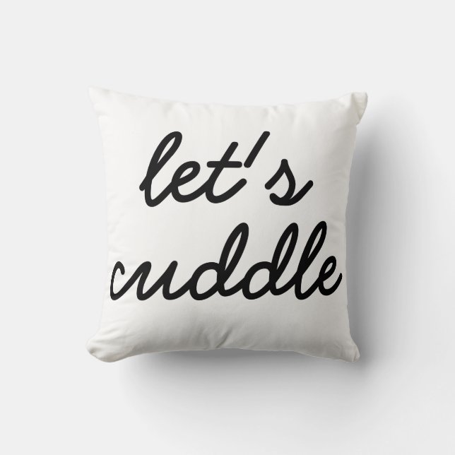 Cuddle Coussin (Recto)