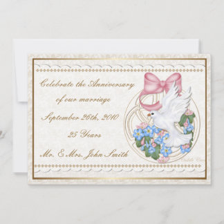 Cuddle Creek® Vintage Dove Invitation