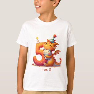 Cuddle Dragon: Cozy Five T-Shirt
