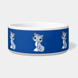 cuddle kitty cat food bowl  