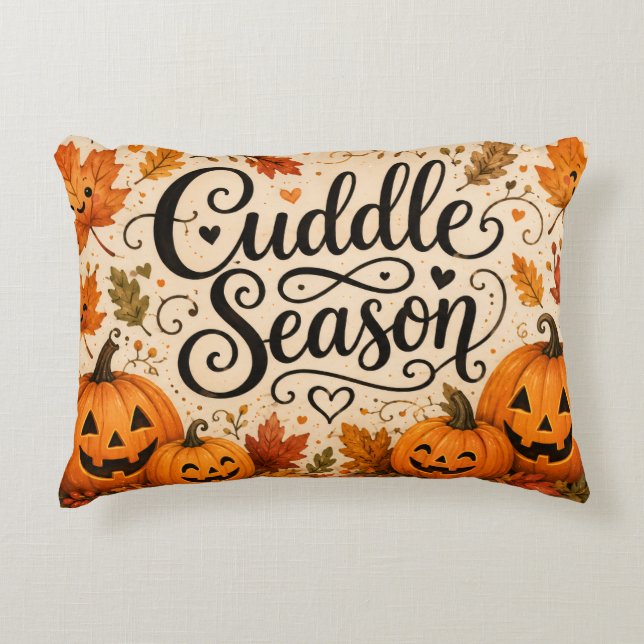 Cuddle Season Lumbar Pillow (Front)