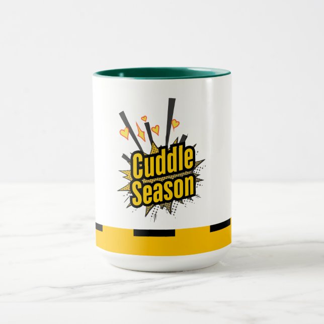 Cuddle Season Mug Comic Style (Center)