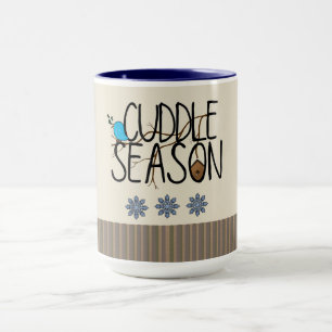 Cuddle Season Mug with Bird House
