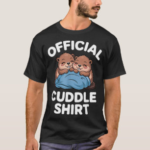 Cuddle Shirt Cute Beavers Snuggling 
