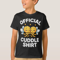 Cuddle Shirt Cute Bees Funny Cozy Couple
