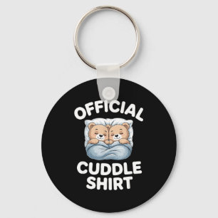 Cuddle Shirt Cute Teddy Bear Sleepwear  Keychain