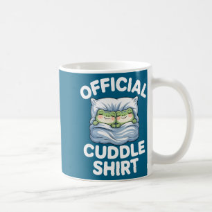Cuddle Shirt Funny Cute Frogs Cozy  Coffee Mug