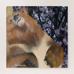 Cuddle Up To A  Bear Jigsaw Puzzle