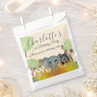 Cuddles 1st Birthday Party Favour Bag