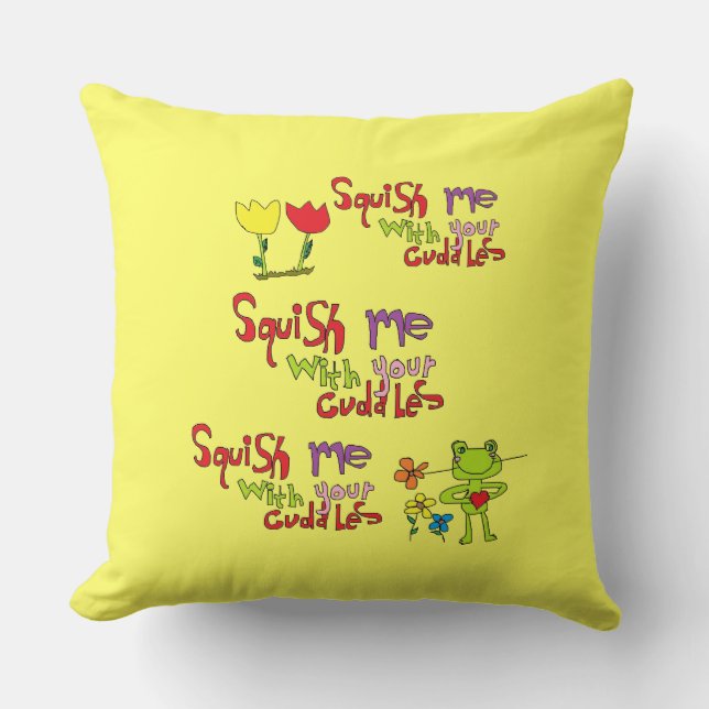 Cuddles Pillow (Front)