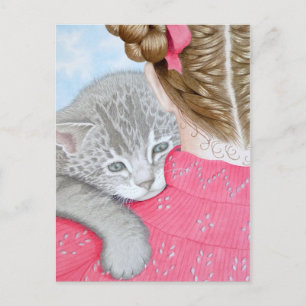 Cuddles! Postcard
