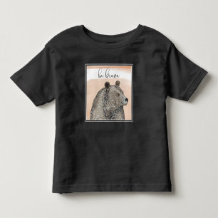 Cuddlies Bear Be Brave Toddler T-shirt