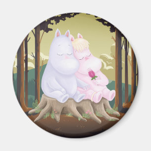 Cuddling critters magnet