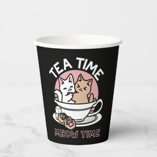 Cuddling Kitties in a Cup - Adorable Tea Time