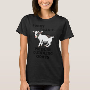 Cuddling My Goats Farm Animal Pet 1 T-Shirt
