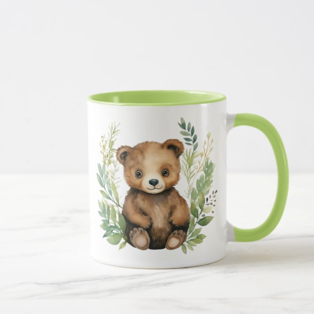 Cuddly Bear Design Cup (Right)