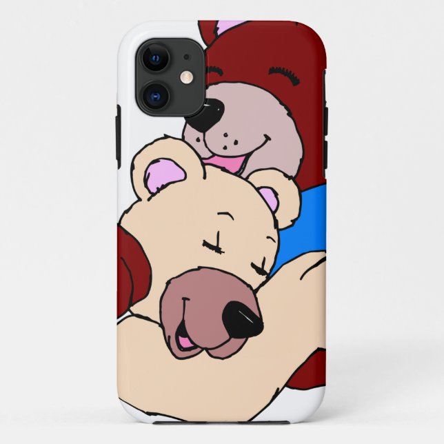 Cuddly Bears Case-Mate iPhone Case (Back)
