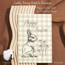 Cuddly Bunny Rabbits Bonanza - Happy Easter.