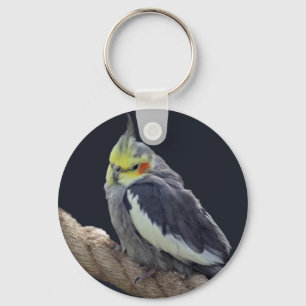Cuddly Cockatiel Keyring