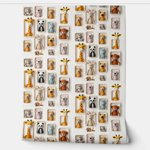 Cuddly Critter Collection Wallpaper